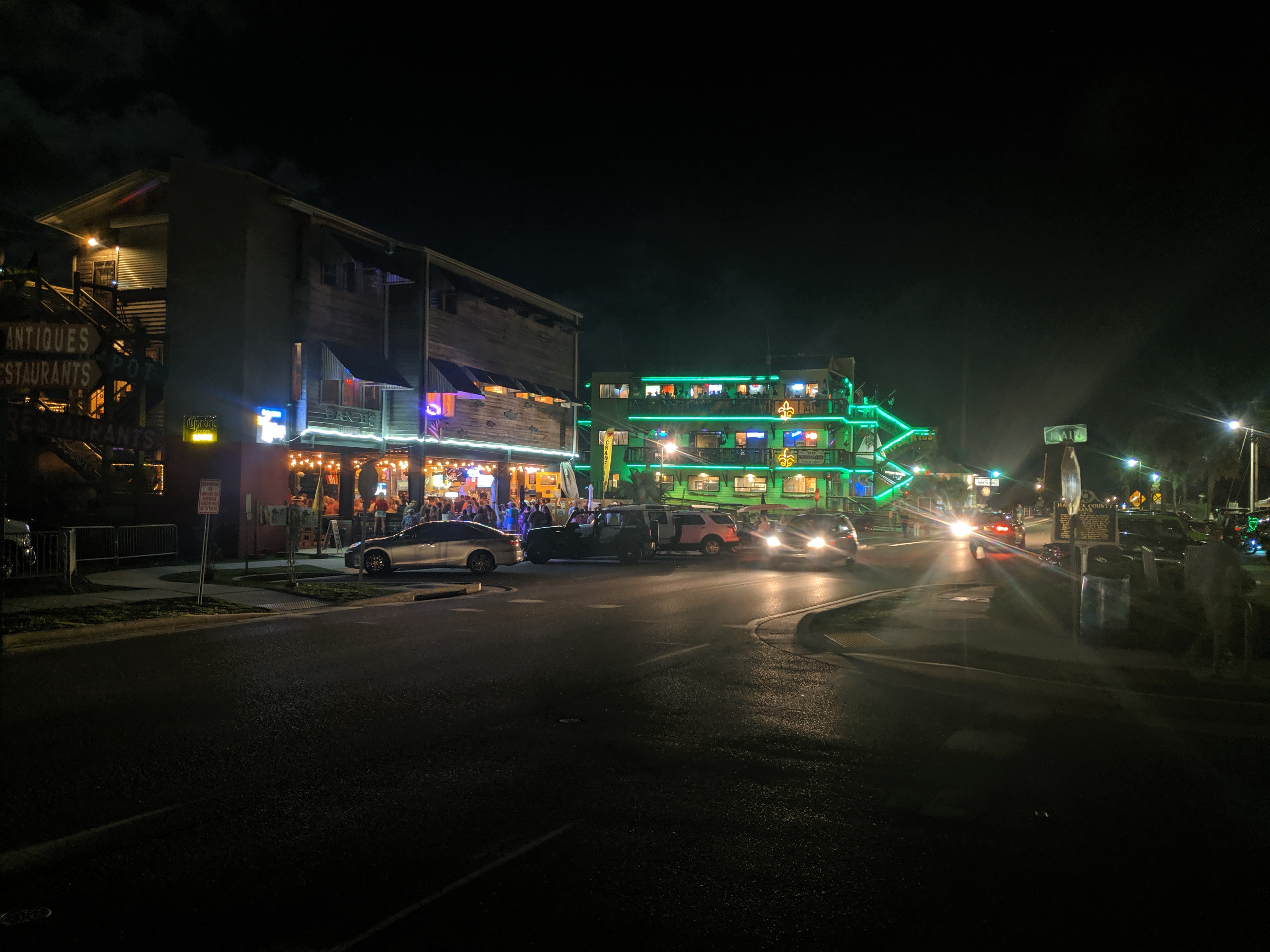 Bay St. Louis Old Town has lots of restaurants and music